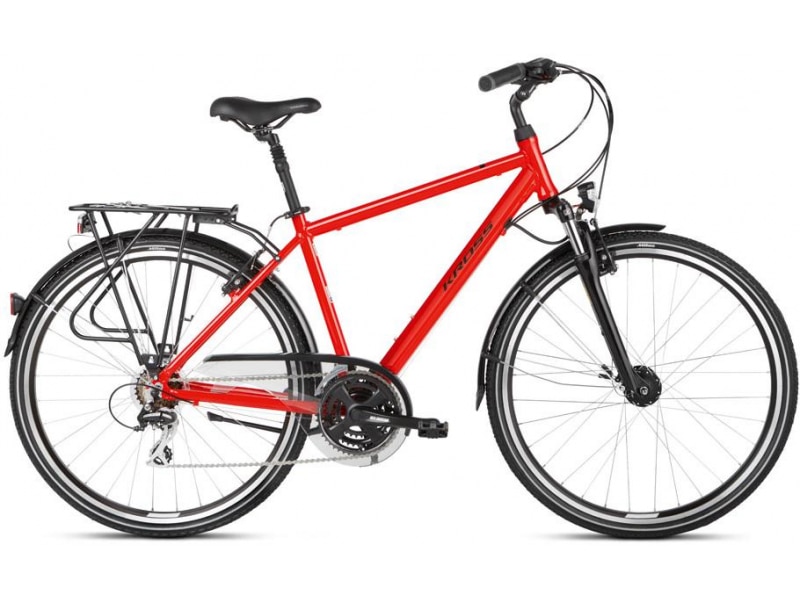 BICICLETA KROSS TRANS 3.0 ROJO-NEGRO KRTR3Z28"